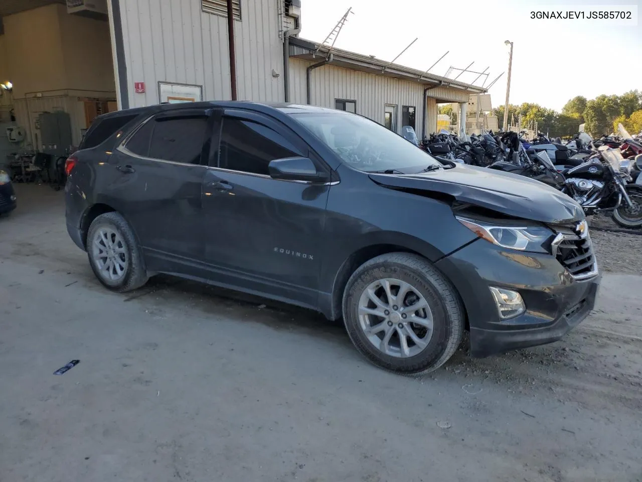 2018 Chevrolet Equinox Lt VIN: 3GNAXJEV1JS585702 Lot: 74306674