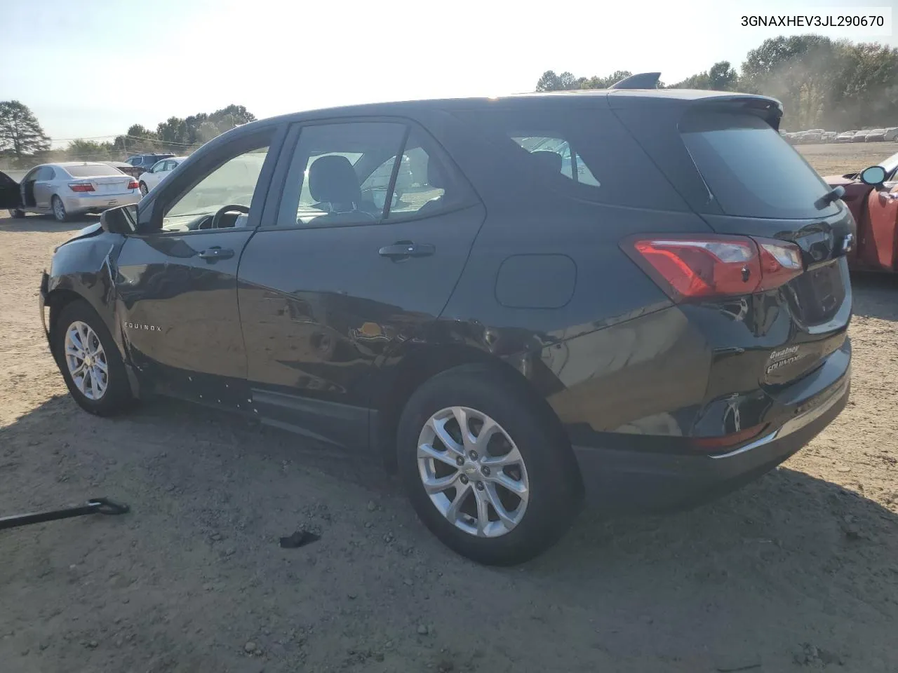 2018 Chevrolet Equinox Ls VIN: 3GNAXHEV3JL290670 Lot: 74319244