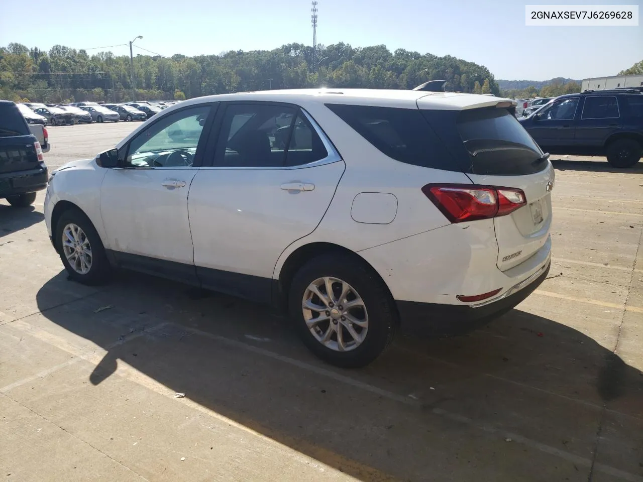 2018 Chevrolet Equinox Lt VIN: 2GNAXSEV7J6269628 Lot: 74320274