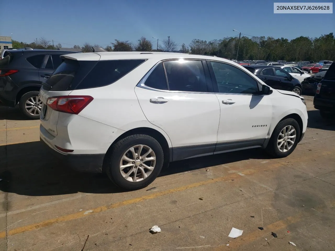 2018 Chevrolet Equinox Lt VIN: 2GNAXSEV7J6269628 Lot: 74320274