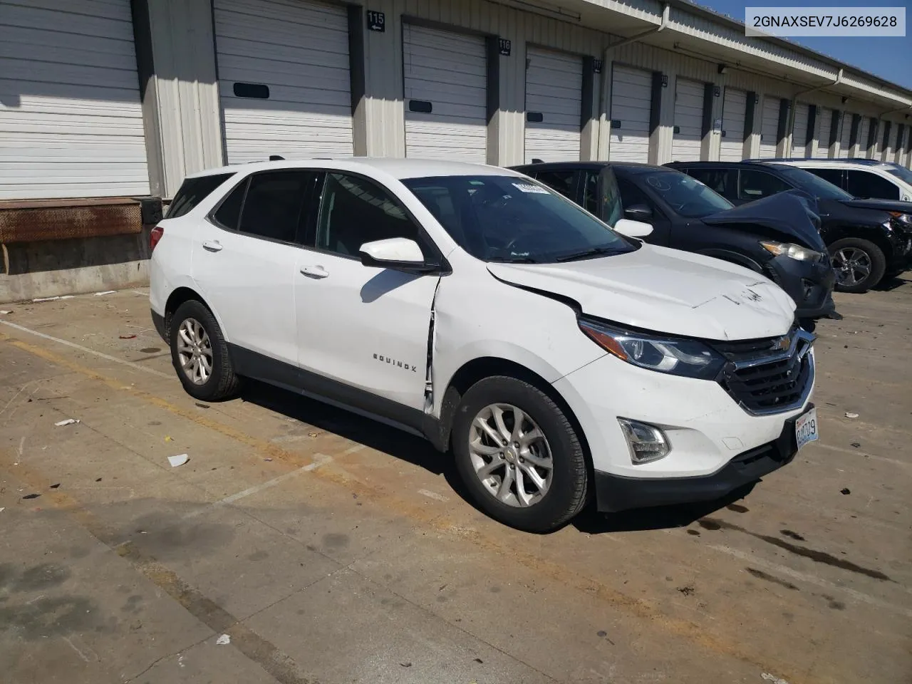 2018 Chevrolet Equinox Lt VIN: 2GNAXSEV7J6269628 Lot: 74320274