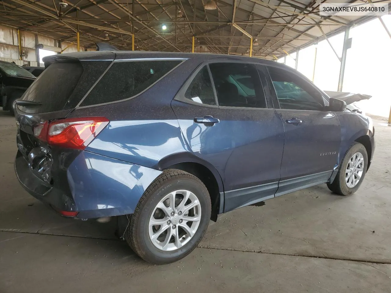 2018 Chevrolet Equinox Ls VIN: 3GNAXREV8JS640810 Lot: 74352264