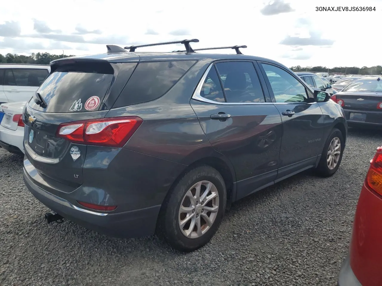 2018 Chevrolet Equinox Lt VIN: 3GNAXJEV8JS636984 Lot: 74358844