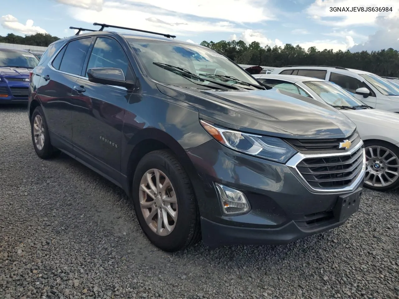 2018 Chevrolet Equinox Lt VIN: 3GNAXJEV8JS636984 Lot: 74358844