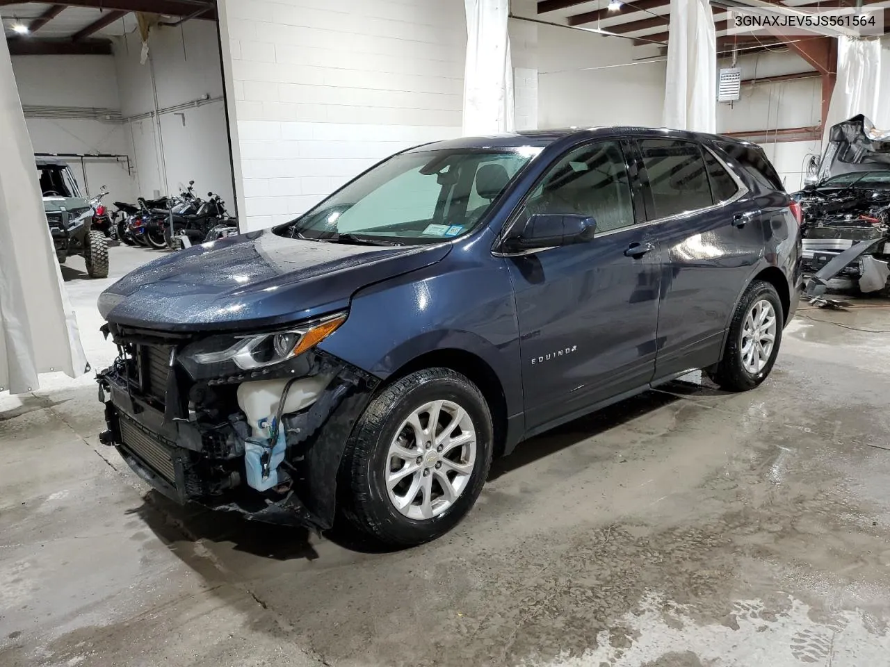 2018 Chevrolet Equinox Lt VIN: 3GNAXJEV5JS561564 Lot: 74376544