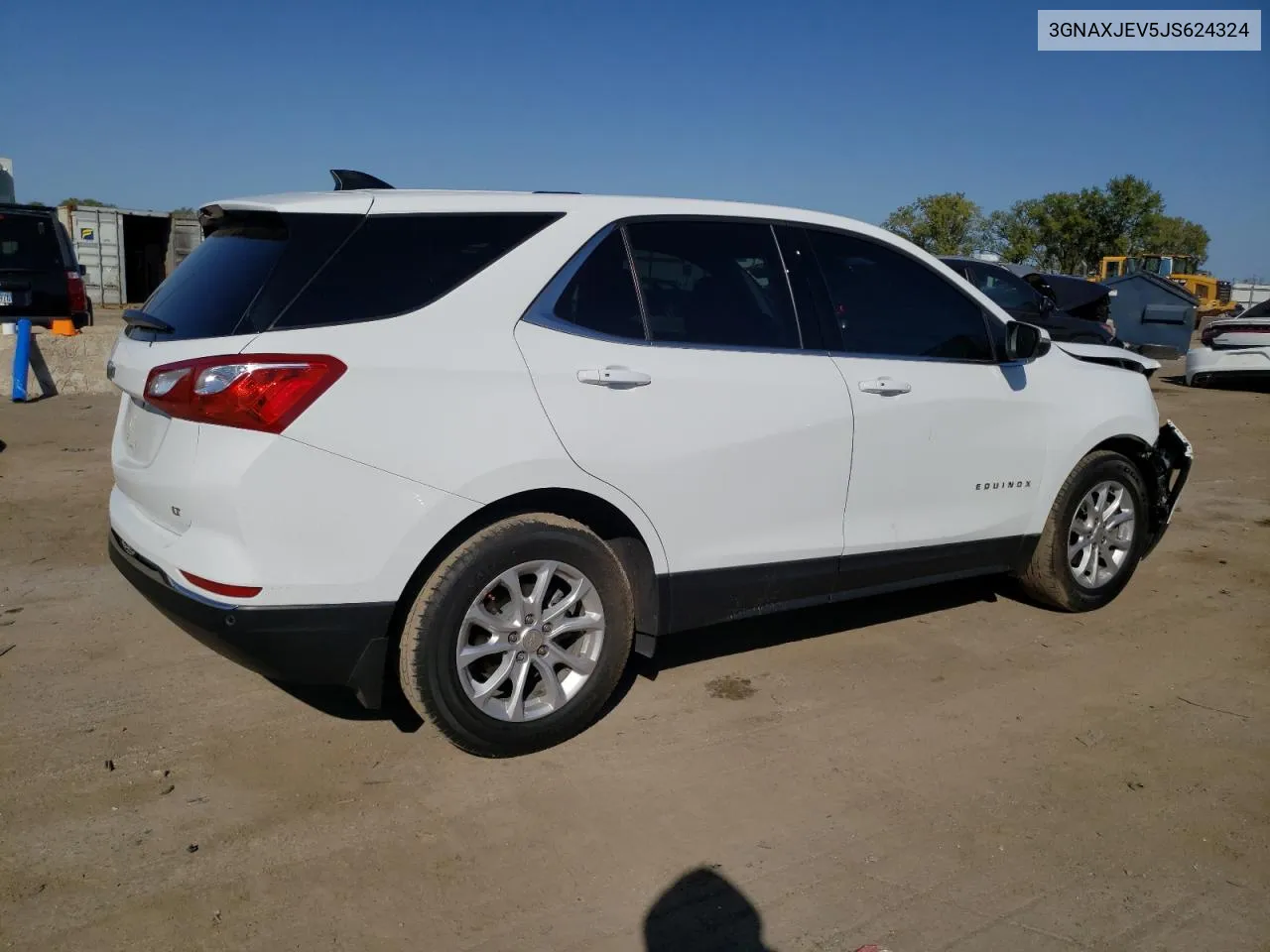 2018 Chevrolet Equinox Lt VIN: 3GNAXJEV5JS624324 Lot: 74384864