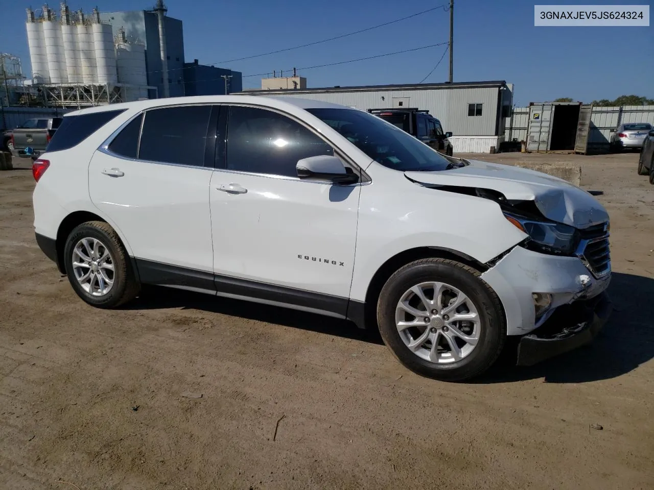 2018 Chevrolet Equinox Lt VIN: 3GNAXJEV5JS624324 Lot: 74384864