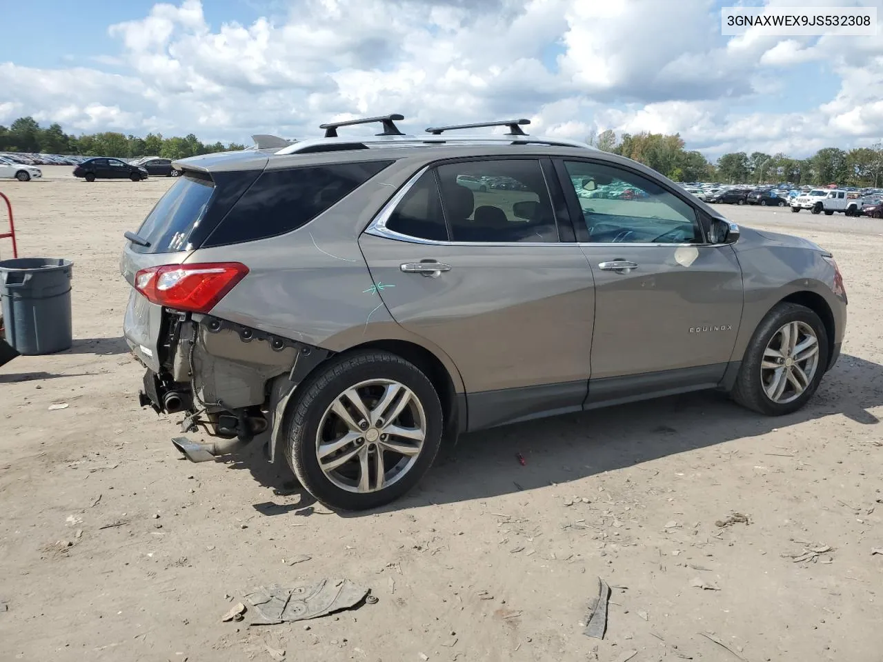 2018 Chevrolet Equinox Premier VIN: 3GNAXWEX9JS532308 Lot: 74392494