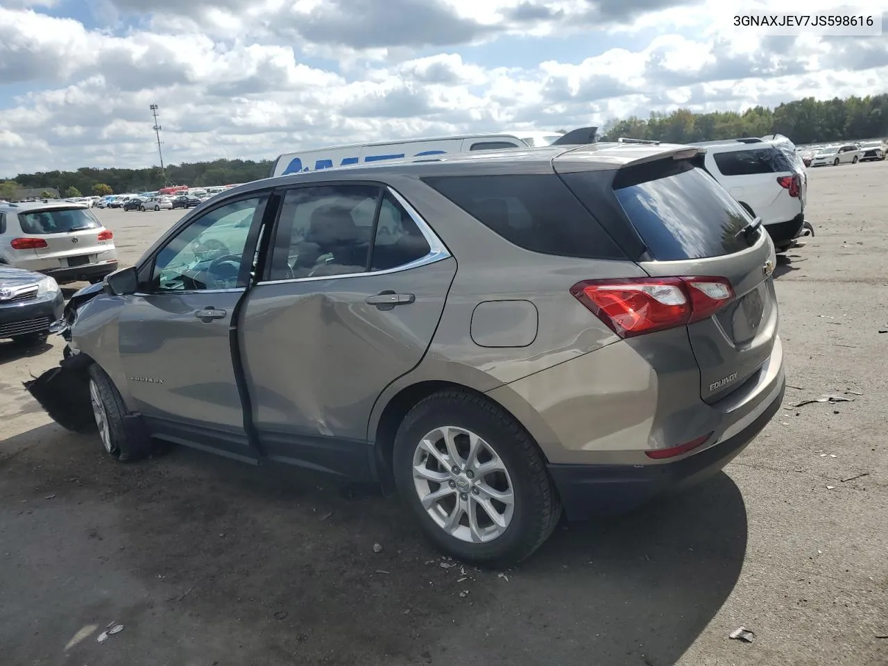 2018 Chevrolet Equinox Lt VIN: 3GNAXJEV7JS598616 Lot: 74432904