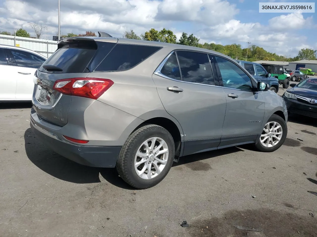 2018 Chevrolet Equinox Lt VIN: 3GNAXJEV7JS598616 Lot: 74432904