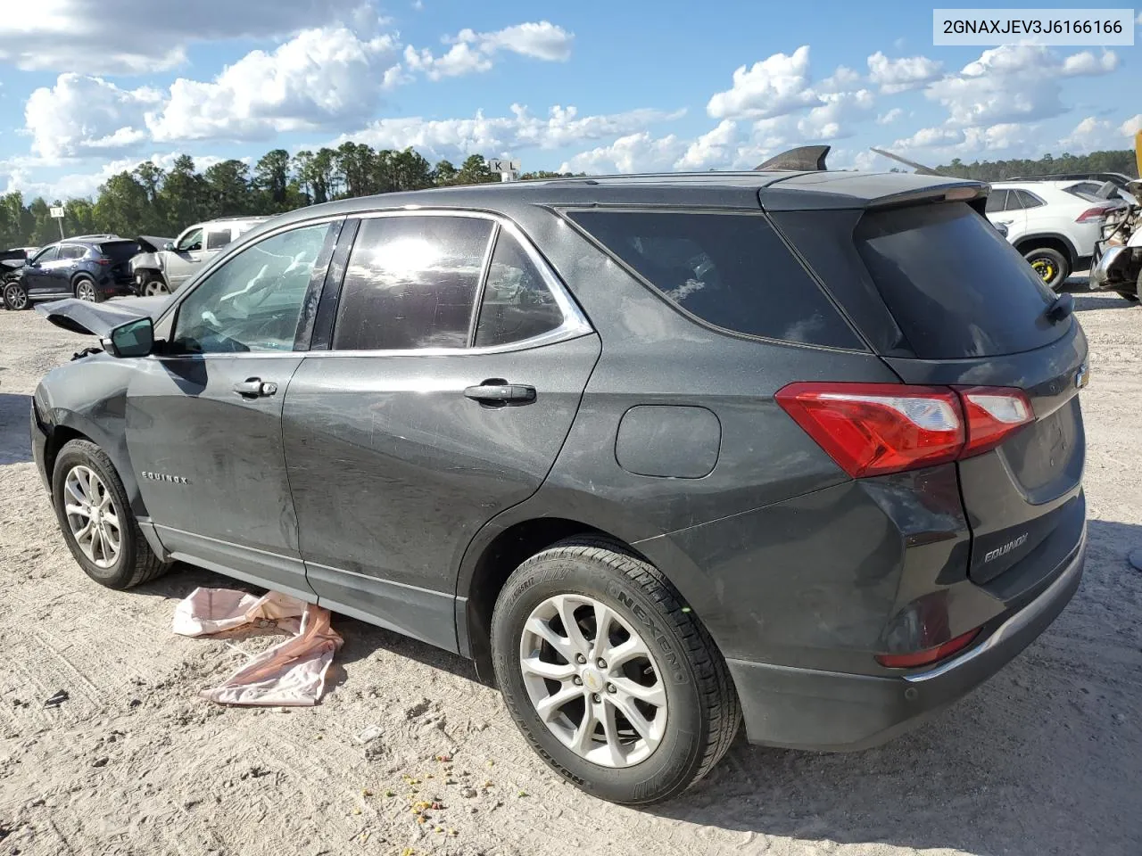 2018 Chevrolet Equinox Lt VIN: 2GNAXJEV3J6166166 Lot: 74437544