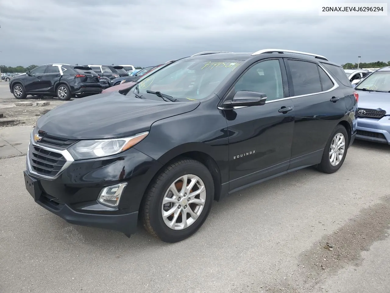 2018 Chevrolet Equinox Lt VIN: 2GNAXJEV4J6296294 Lot: 74445024