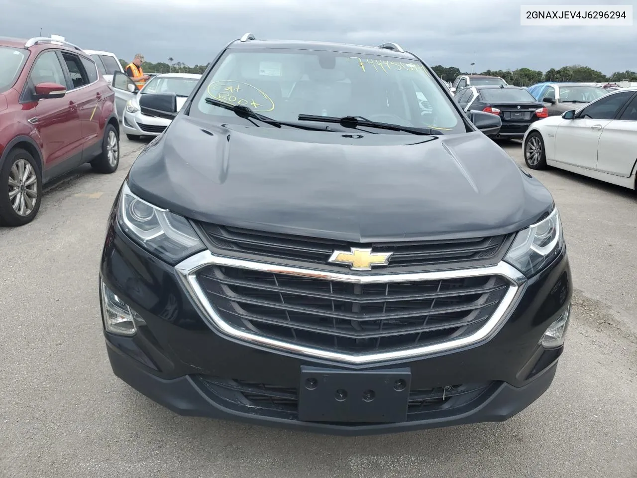 2018 Chevrolet Equinox Lt VIN: 2GNAXJEV4J6296294 Lot: 74445024