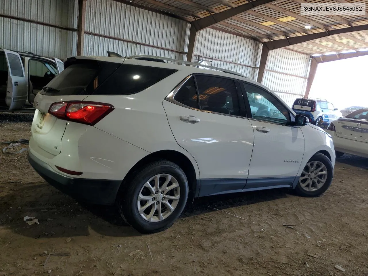 2018 Chevrolet Equinox Lt VIN: 3GNAXJEV8JS545052 Lot: 74446994