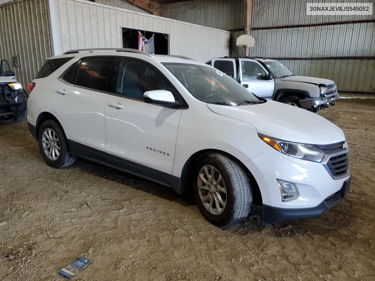 2018 Chevrolet Equinox Lt VIN: 3GNAXJEV8JS545052 Lot: 74446994