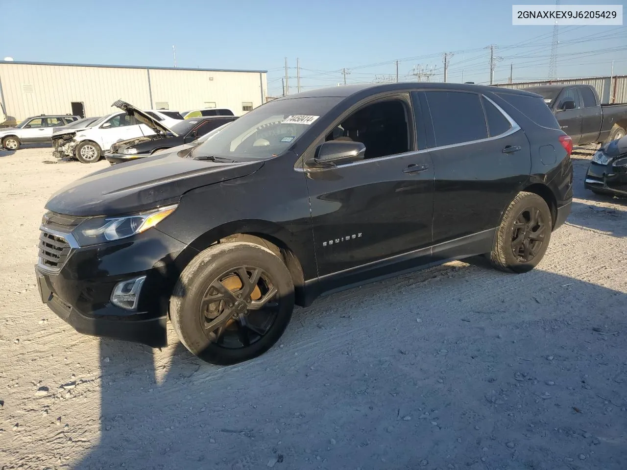 2GNAXKEX9J6205429 2018 Chevrolet Equinox Lt