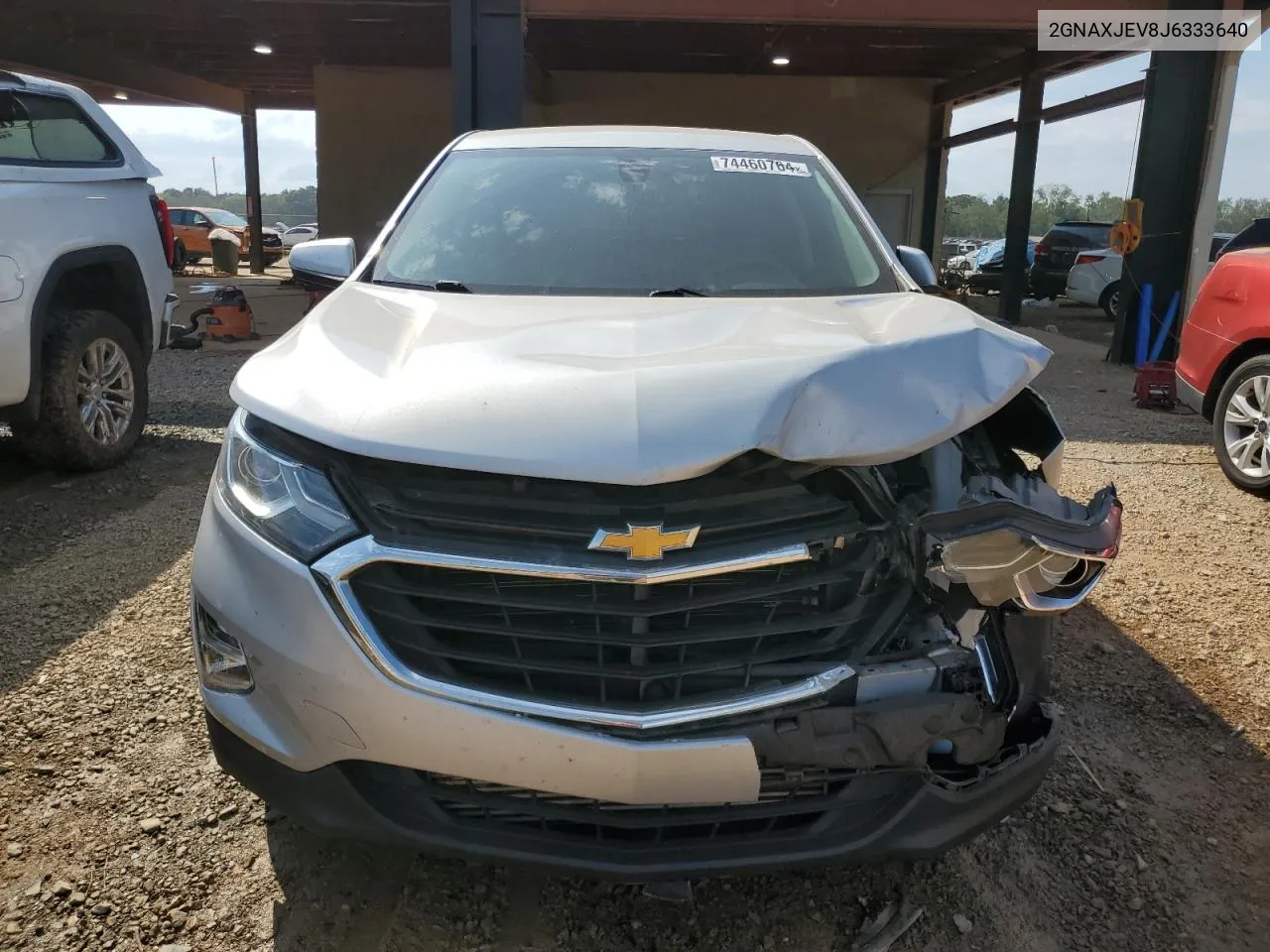 2018 Chevrolet Equinox Lt VIN: 2GNAXJEV8J6333640 Lot: 74460764