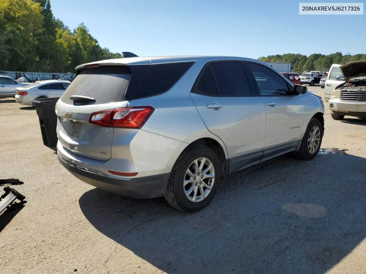 2018 Chevrolet Equinox Ls VIN: 2GNAXREV5J6217326 Lot: 74509554