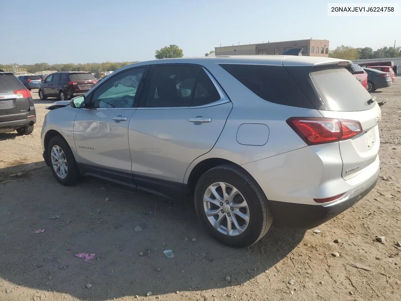 2018 Chevrolet Equinox Lt VIN: 2GNAXJEV1J6224758 Lot: 74529734