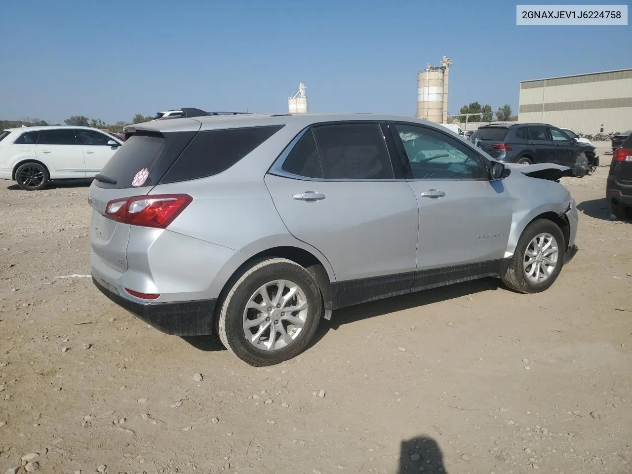 2018 Chevrolet Equinox Lt VIN: 2GNAXJEV1J6224758 Lot: 74529734