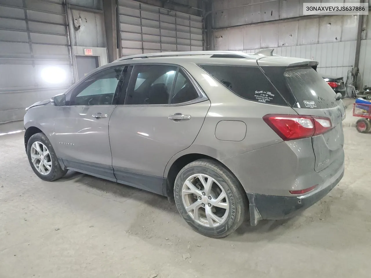 2018 Chevrolet Equinox Premier VIN: 3GNAXVEV3JS637886 Lot: 74539284