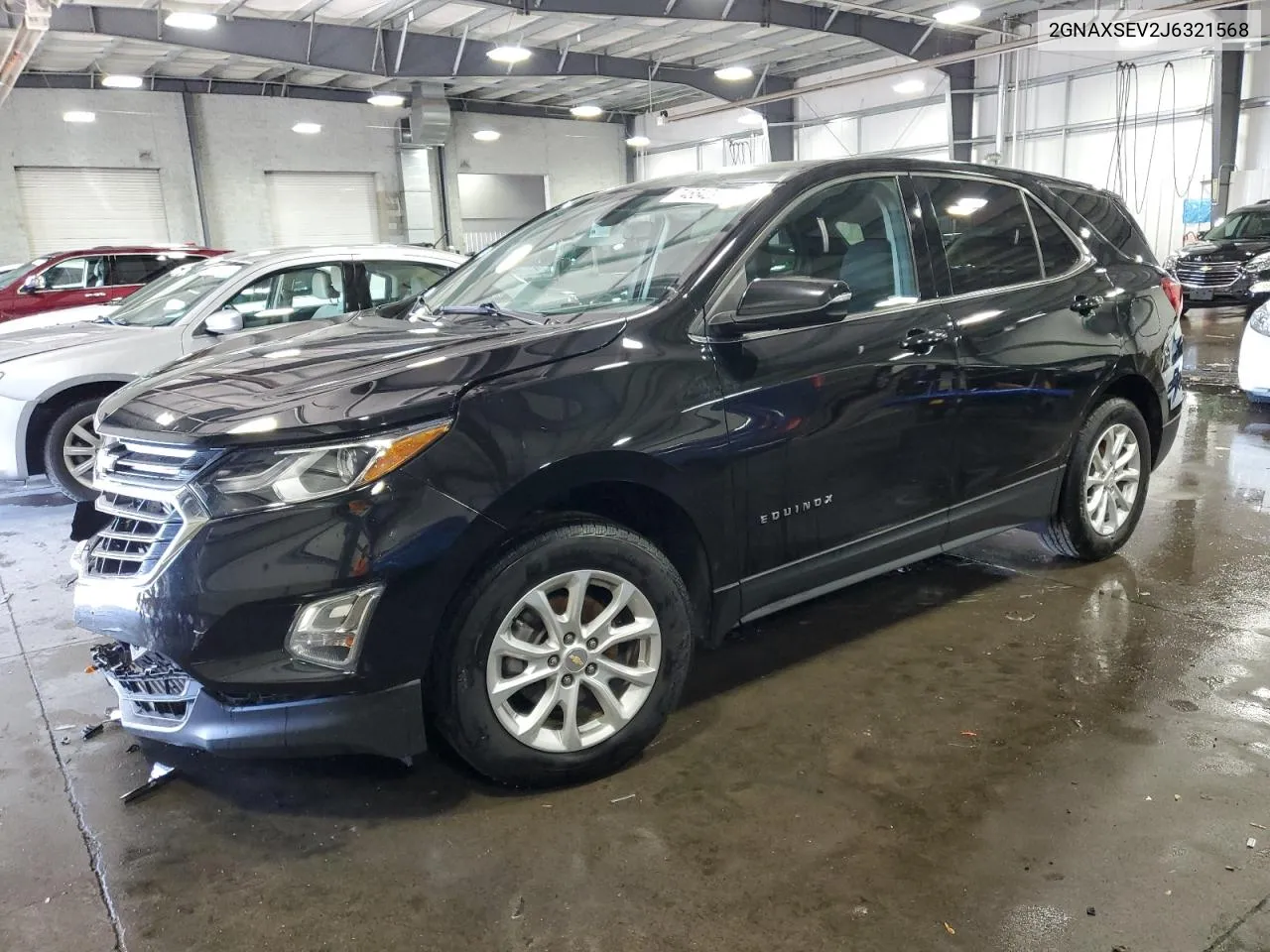 2018 Chevrolet Equinox Lt VIN: 2GNAXSEV2J6321568 Lot: 74554294