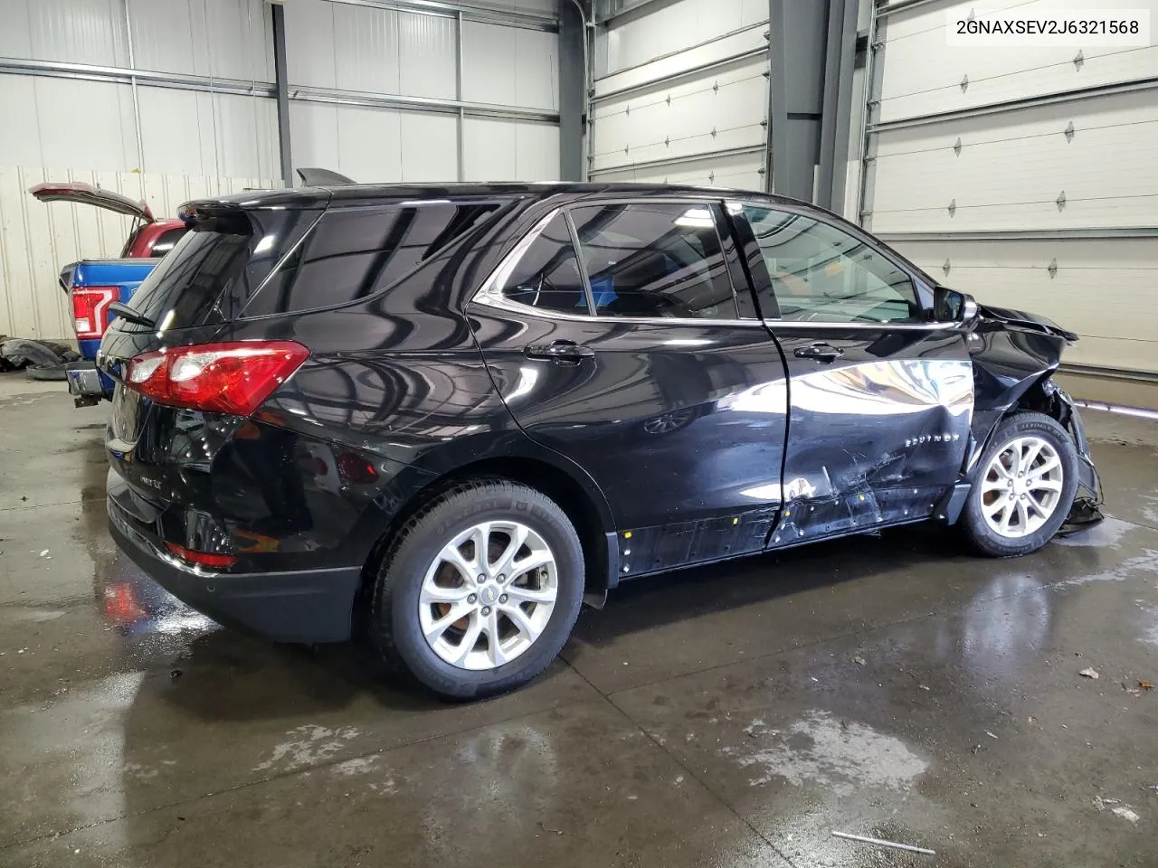 2018 Chevrolet Equinox Lt VIN: 2GNAXSEV2J6321568 Lot: 74554294