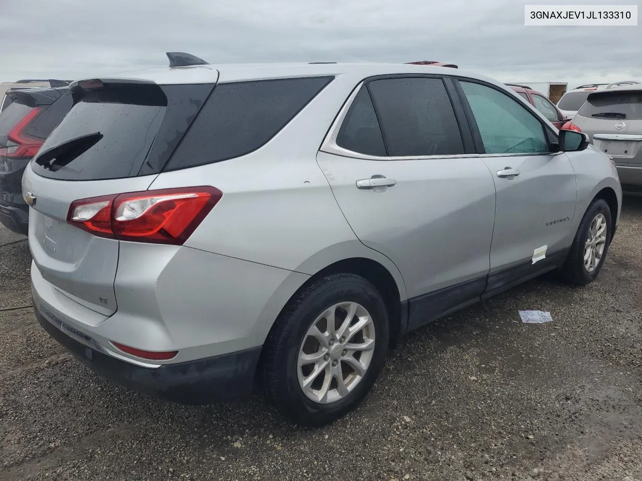 2018 Chevrolet Equinox Lt VIN: 3GNAXJEV1JL133310 Lot: 74571964