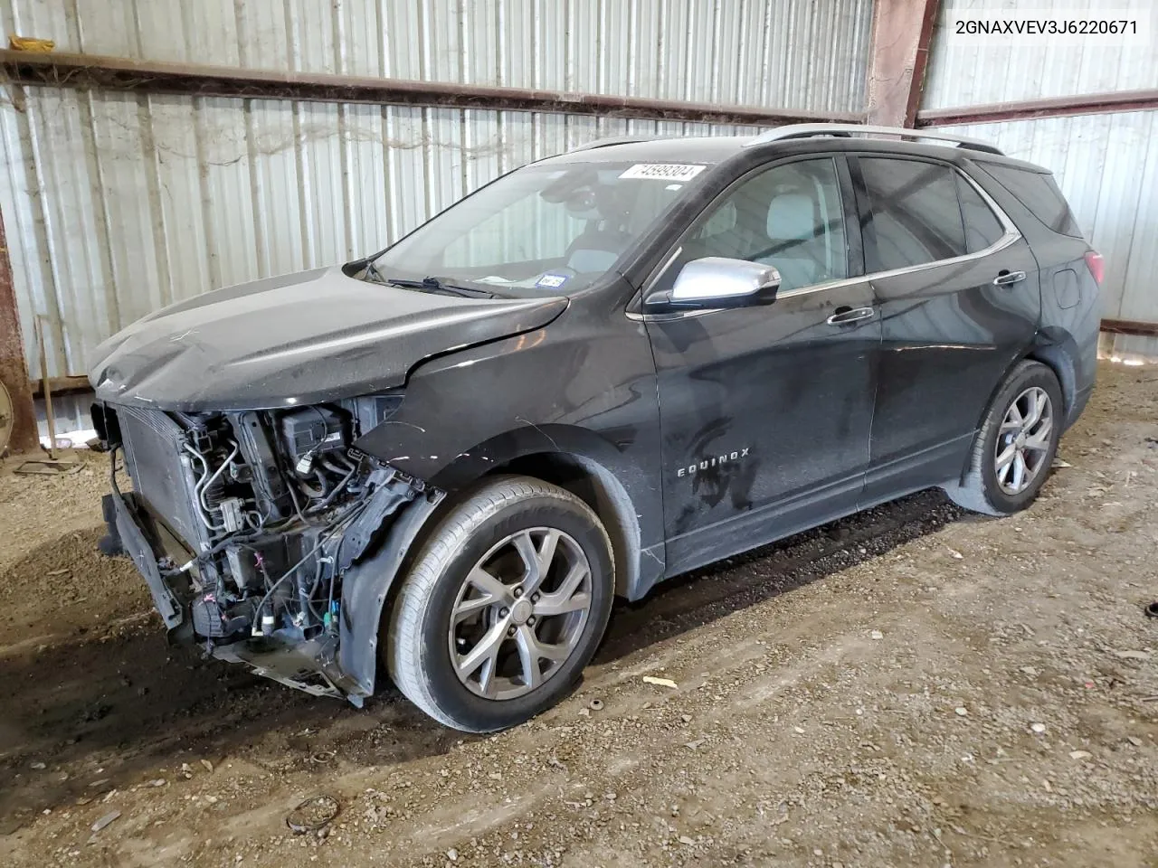 2018 Chevrolet Equinox Premier VIN: 2GNAXVEV3J6220671 Lot: 74599304