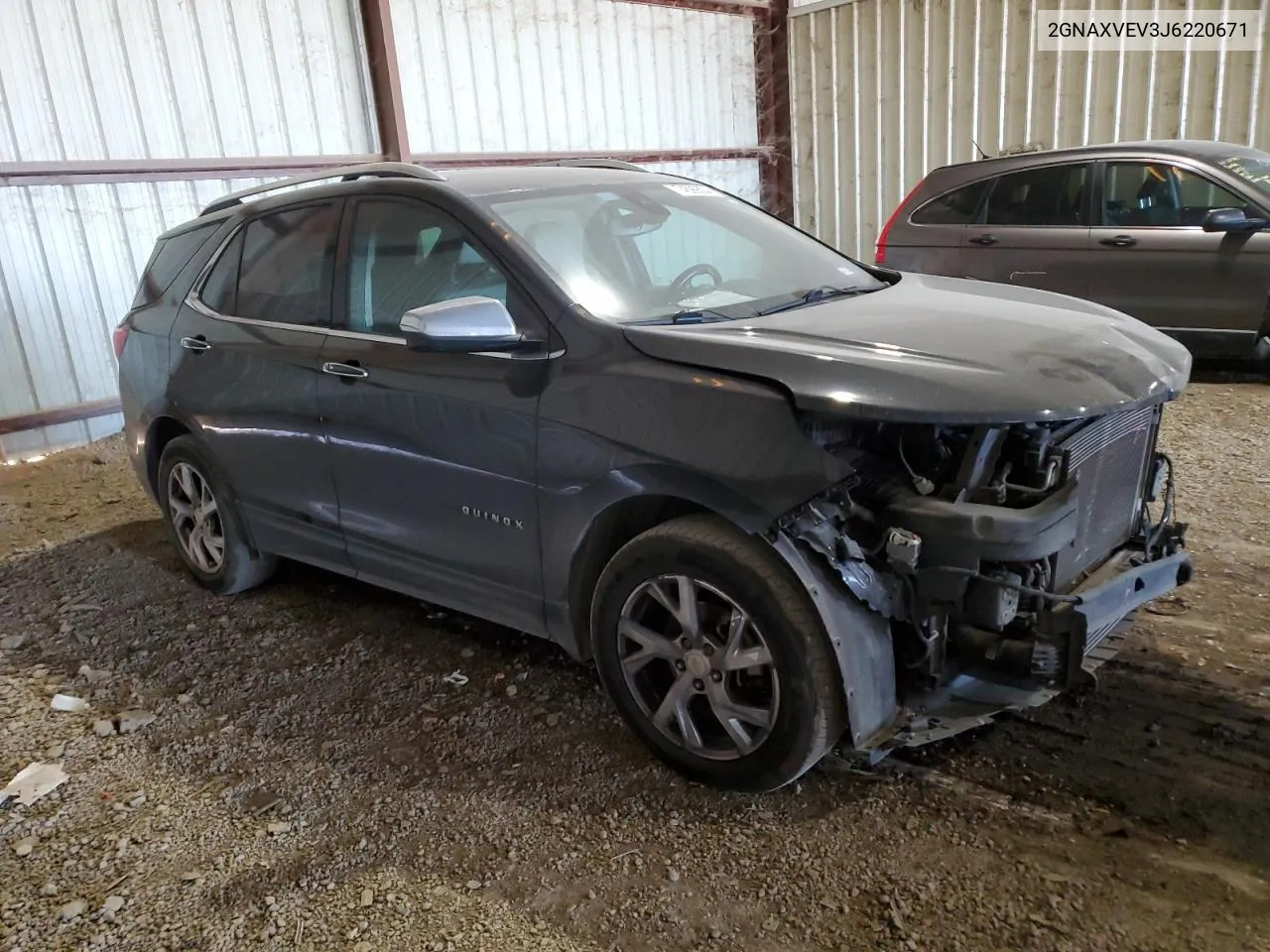 2GNAXVEV3J6220671 2018 Chevrolet Equinox Premier