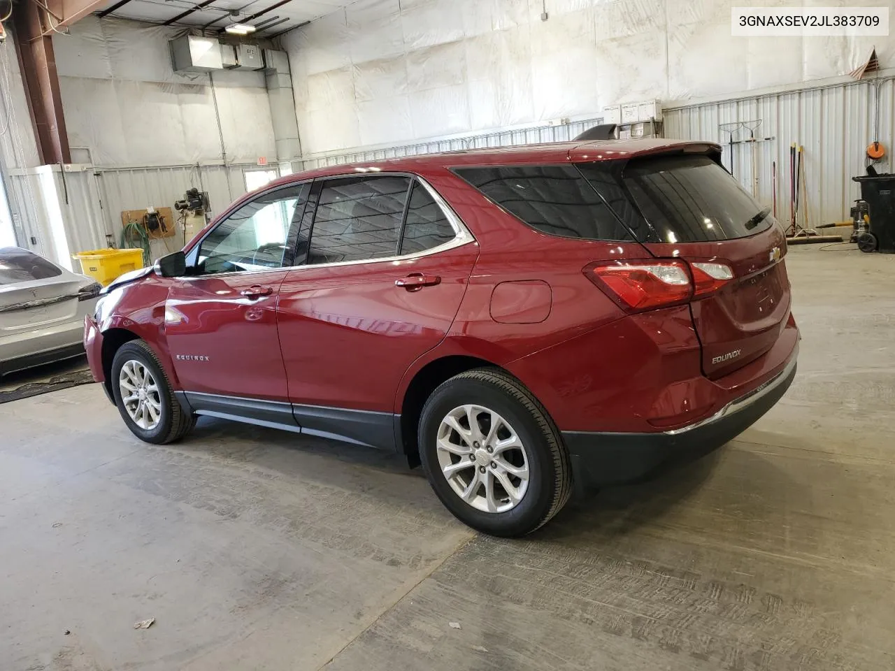 2018 Chevrolet Equinox Lt VIN: 3GNAXSEV2JL383709 Lot: 74625074