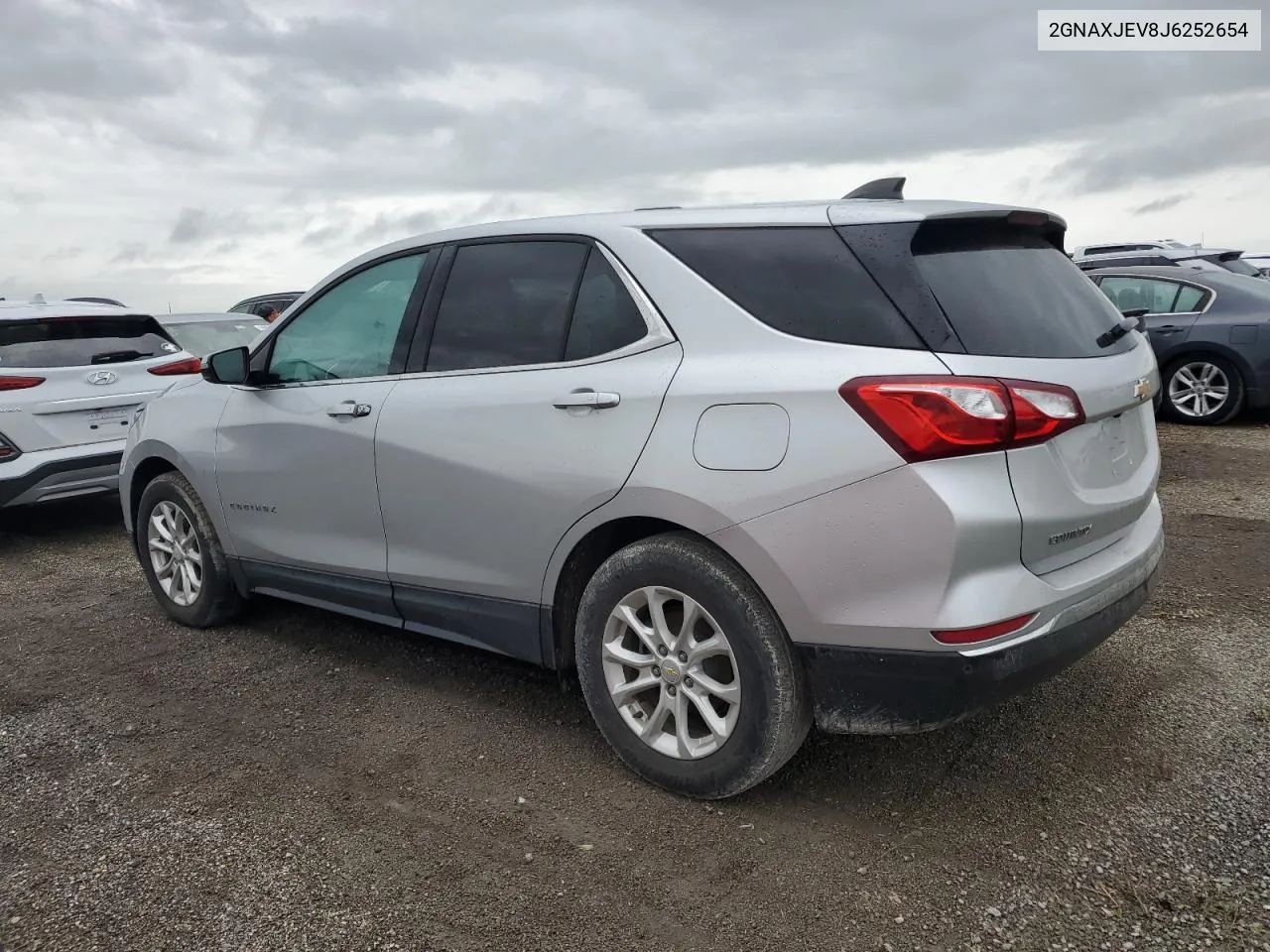 2018 Chevrolet Equinox Lt VIN: 2GNAXJEV8J6252654 Lot: 74640004