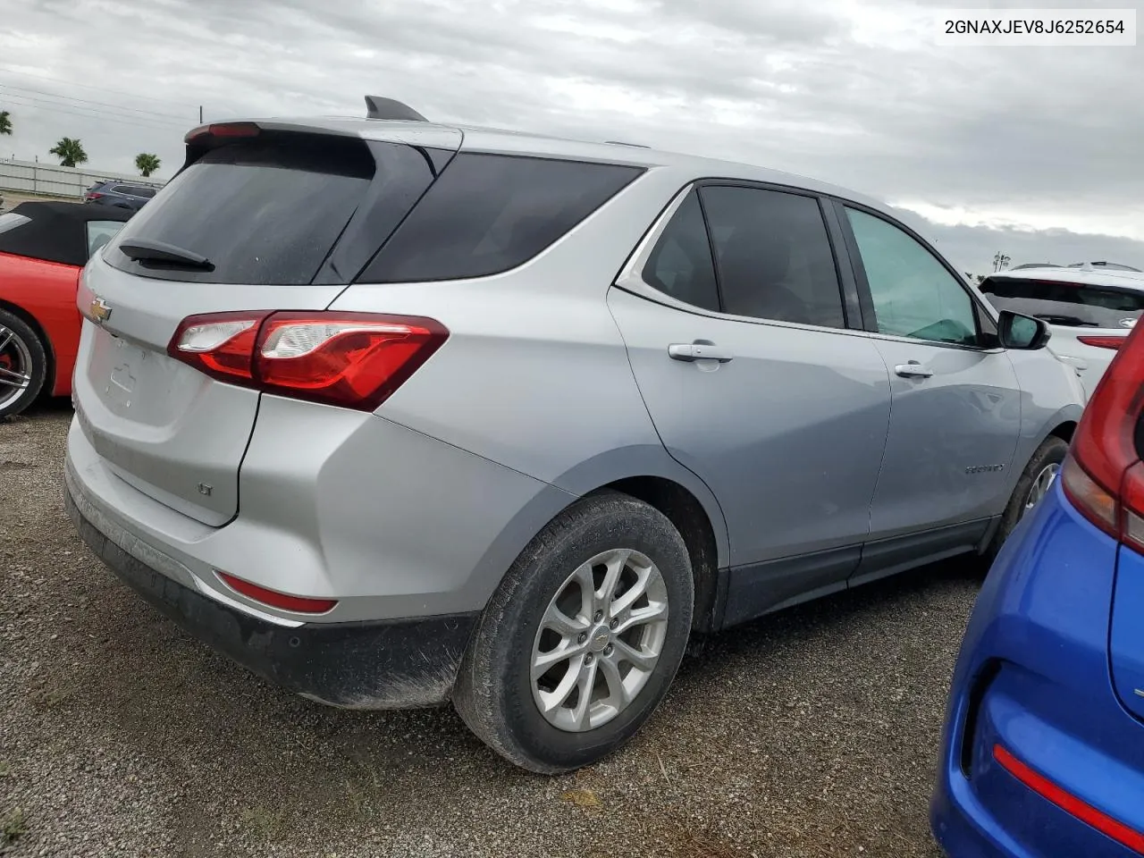 2018 Chevrolet Equinox Lt VIN: 2GNAXJEV8J6252654 Lot: 74640004