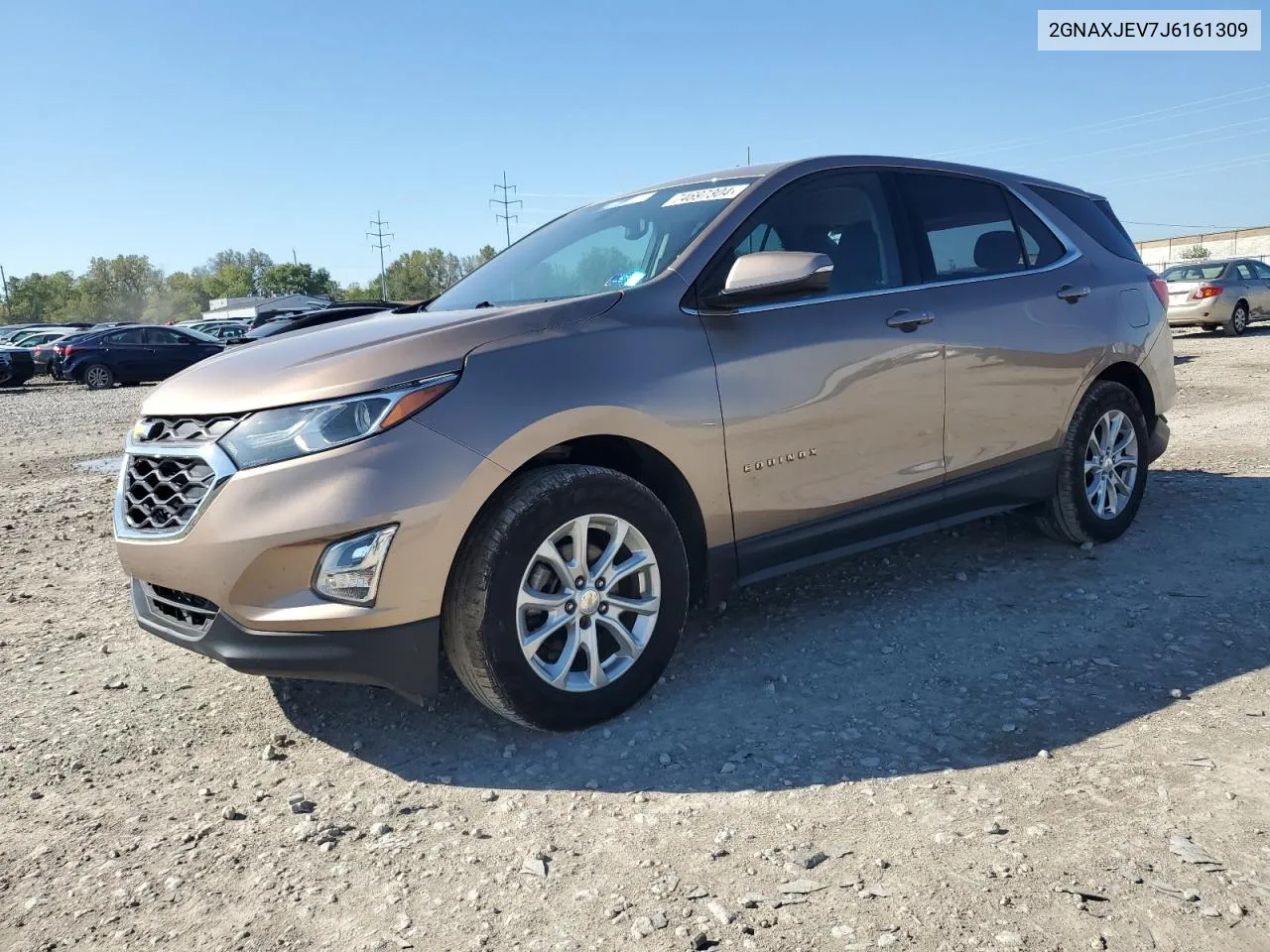 2018 Chevrolet Equinox Lt VIN: 2GNAXJEV7J6161309 Lot: 74697304