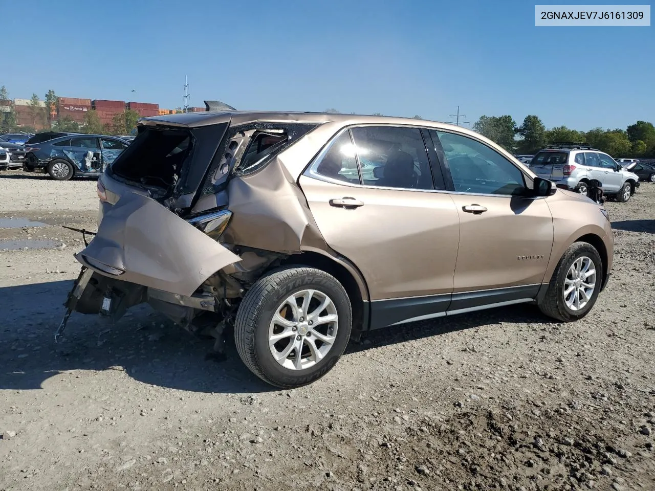 2018 Chevrolet Equinox Lt VIN: 2GNAXJEV7J6161309 Lot: 74697304