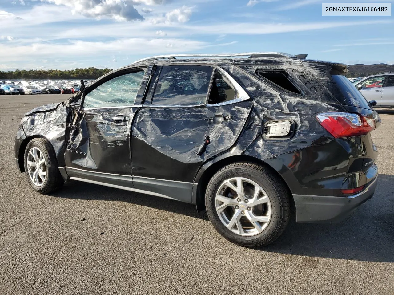 2018 Chevrolet Equinox Lt VIN: 2GNAXTEX6J6166482 Lot: 74701074