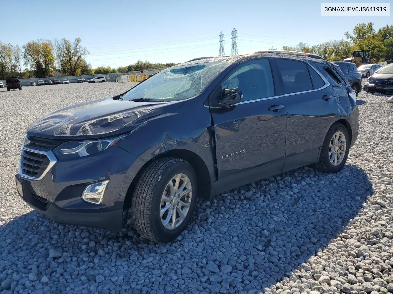 2018 Chevrolet Equinox Lt VIN: 3GNAXJEV0JS641919 Lot: 74719304