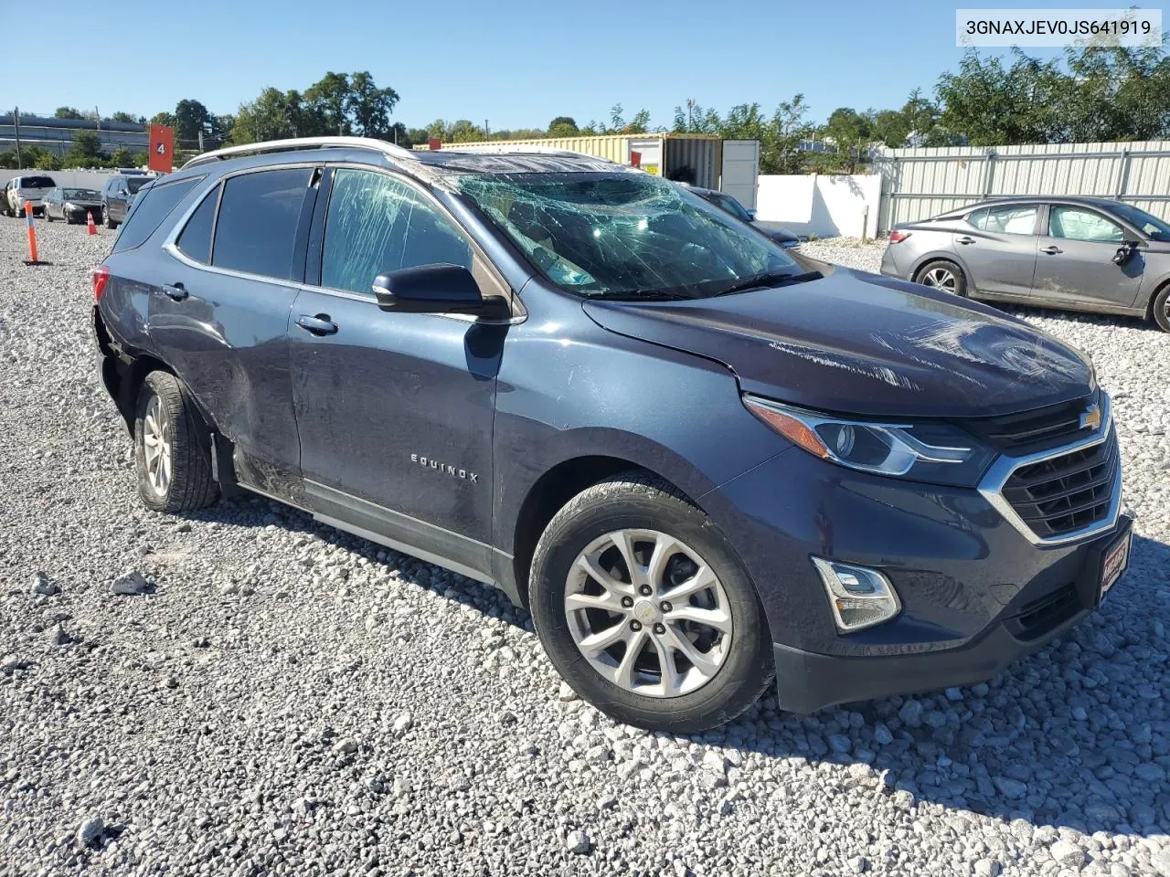 2018 Chevrolet Equinox Lt VIN: 3GNAXJEV0JS641919 Lot: 74719304