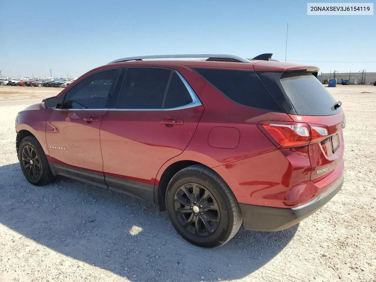 2018 Chevrolet Equinox Lt VIN: 2GNAXSEV3J6154119 Lot: 74753734