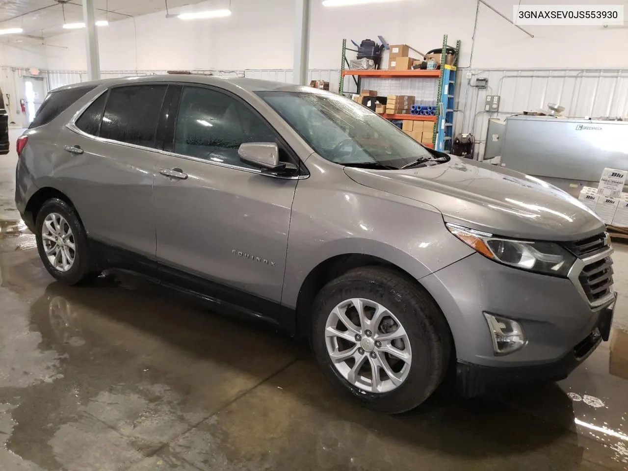 2018 Chevrolet Equinox Lt VIN: 3GNAXSEV0JS553930 Lot: 74778664