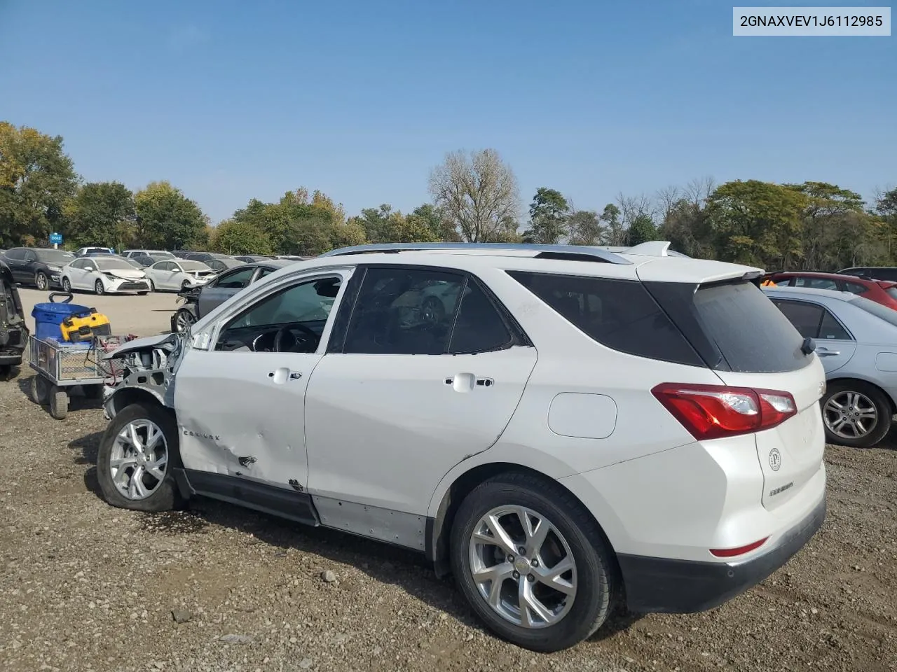 2018 Chevrolet Equinox Premier VIN: 2GNAXVEV1J6112985 Lot: 74802844