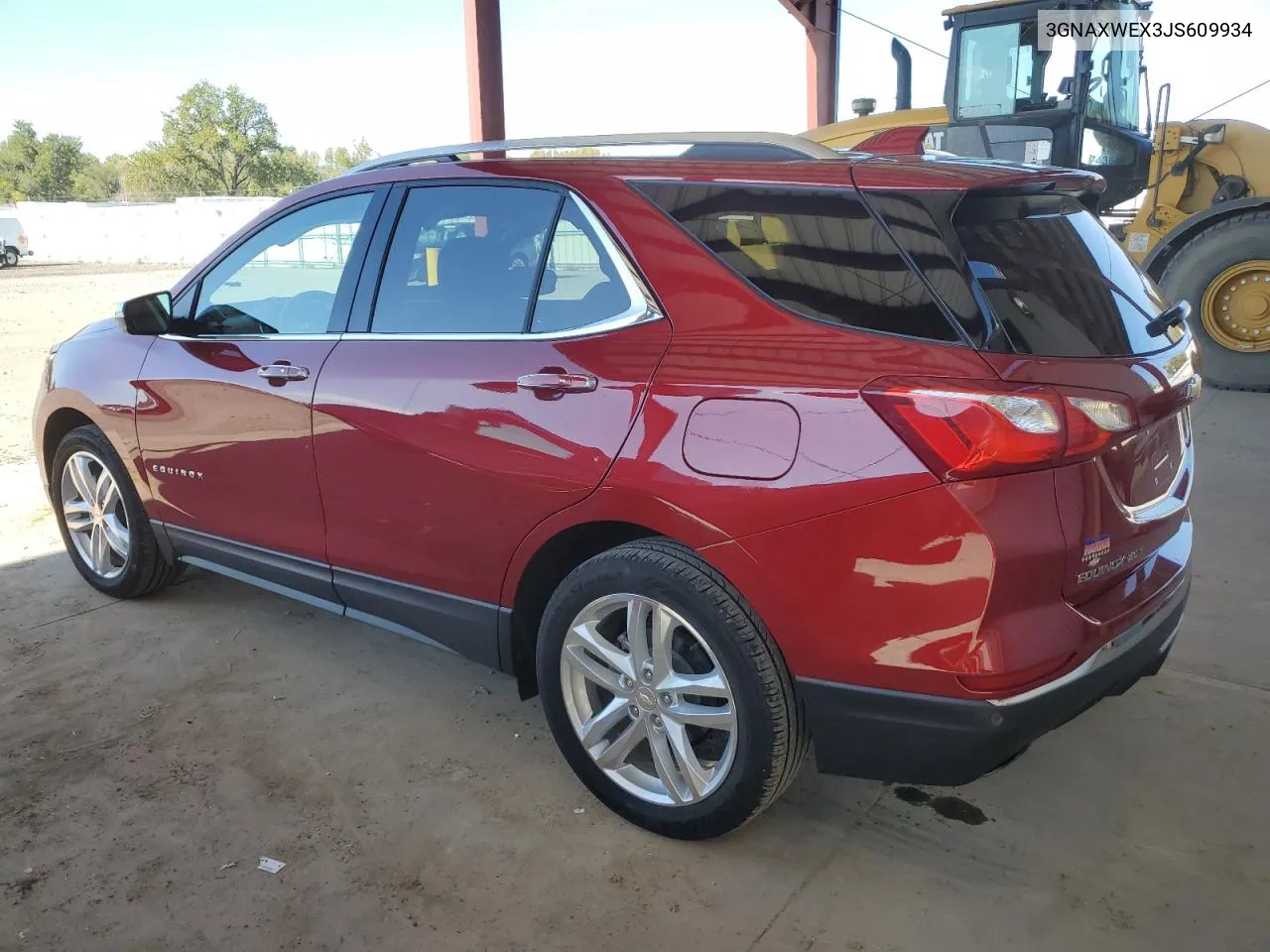 2018 Chevrolet Equinox Premier VIN: 3GNAXWEX3JS609934 Lot: 74809994