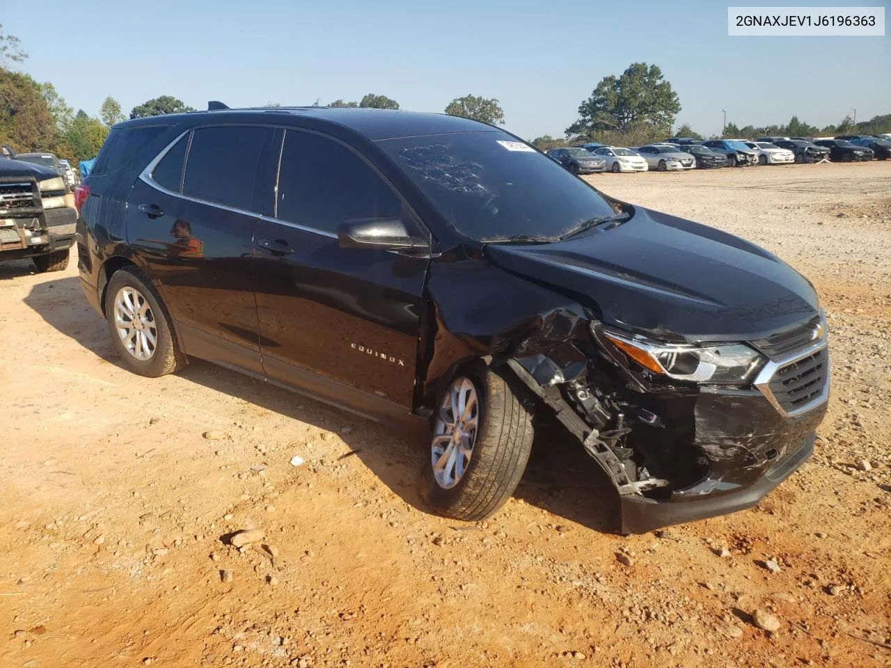 2018 Chevrolet Equinox Lt VIN: 2GNAXJEV1J6196363 Lot: 74875944