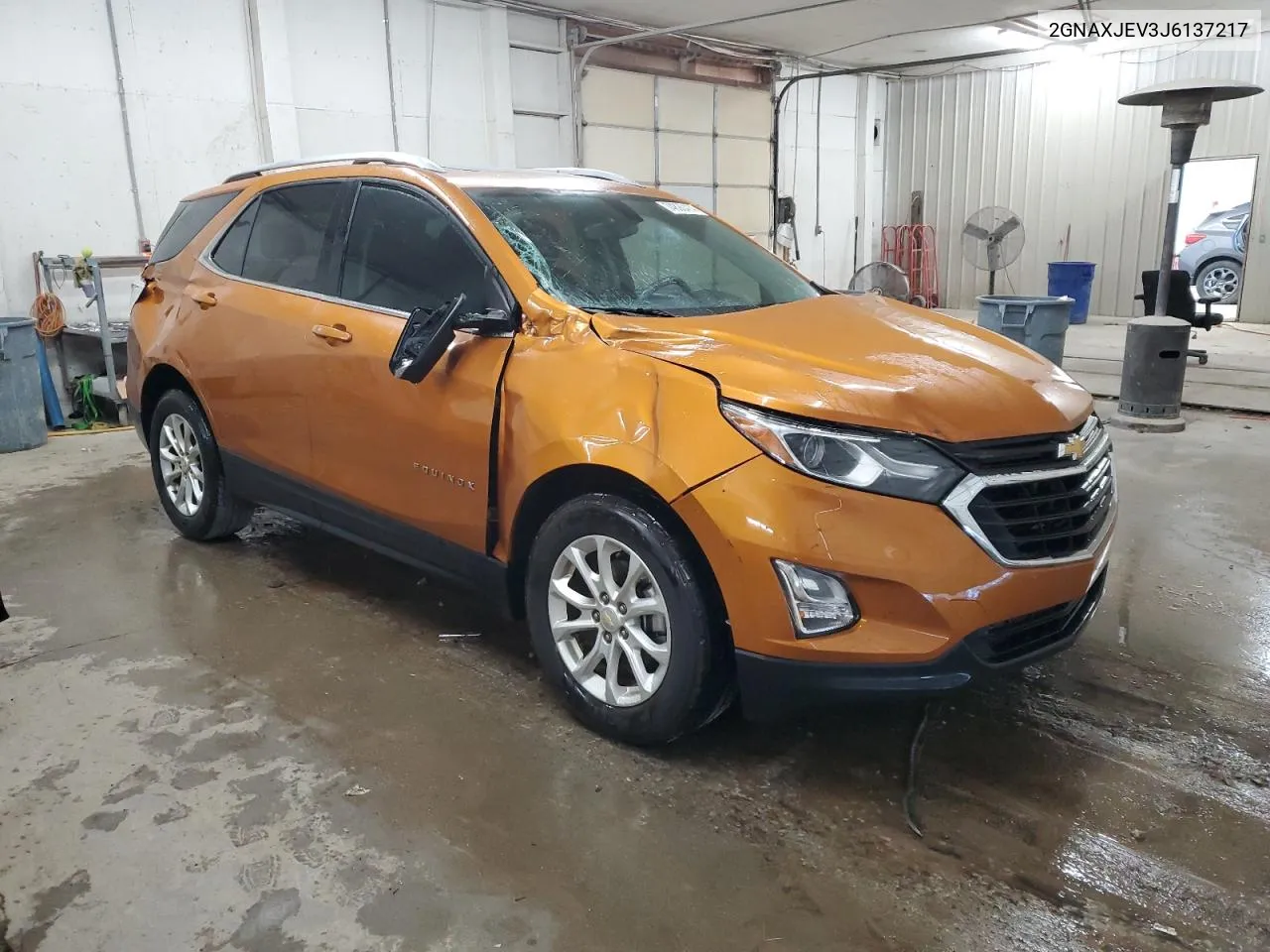 2018 Chevrolet Equinox Lt VIN: 2GNAXJEV3J6137217 Lot: 74890414