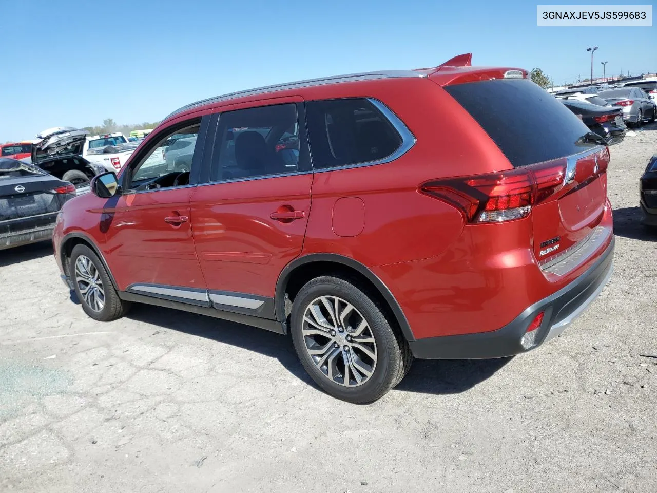 2018 Chevrolet Equinox Lt VIN: 3GNAXJEV5JS599683 Lot: 74939734