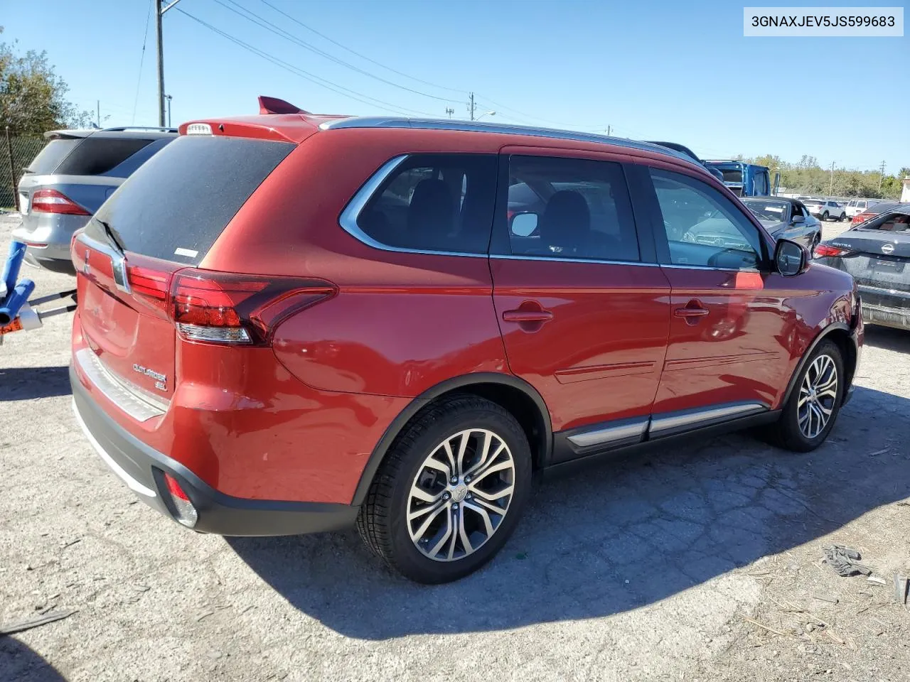 2018 Chevrolet Equinox Lt VIN: 3GNAXJEV5JS599683 Lot: 74939734