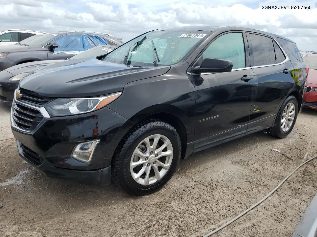 2018 Chevrolet Equinox Lt VIN: 2GNAXJEV1J6267660 Lot: 74961644