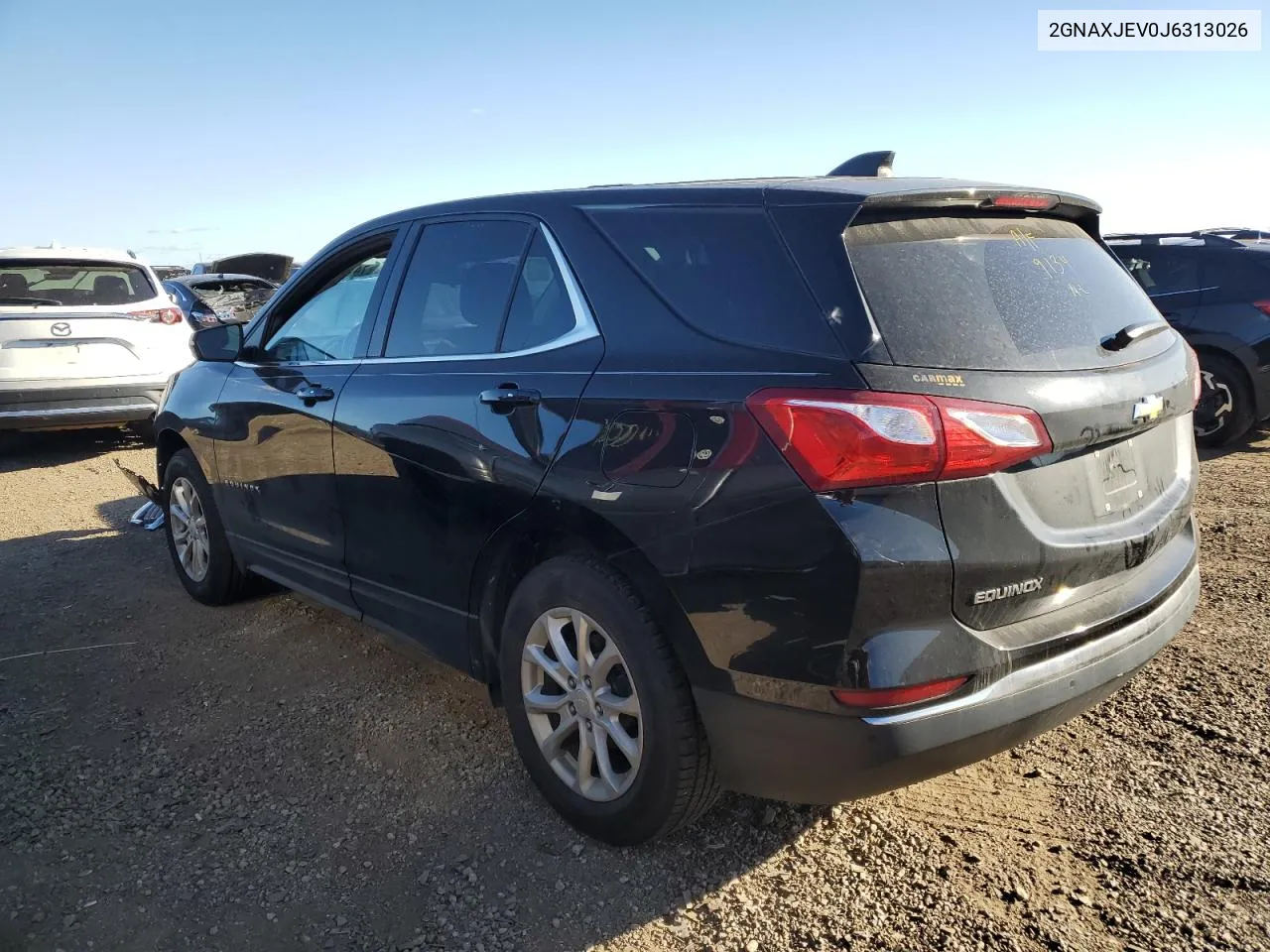 2018 Chevrolet Equinox Lt VIN: 2GNAXJEV0J6313026 Lot: 74974794