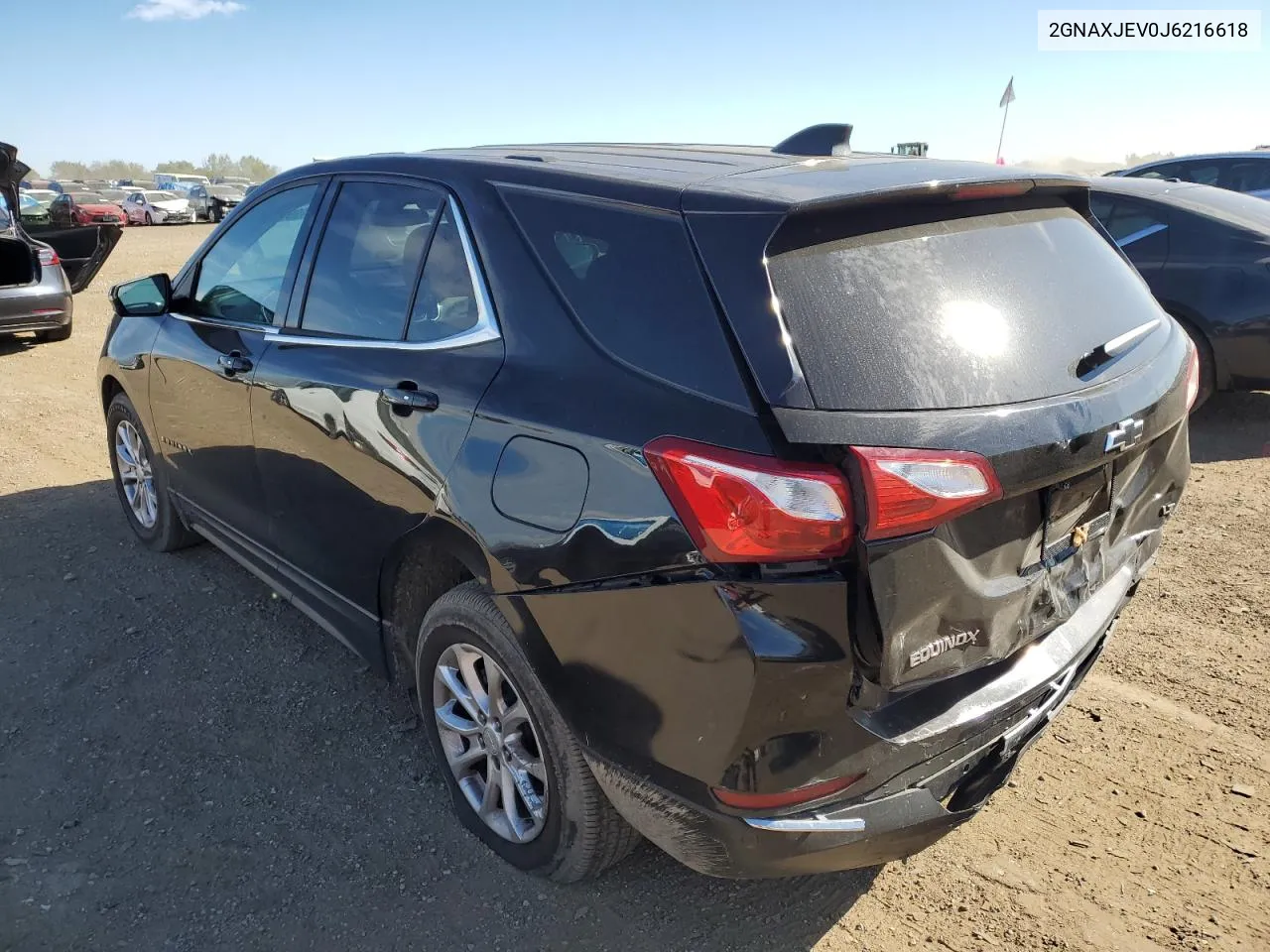 2018 Chevrolet Equinox Lt VIN: 2GNAXJEV0J6216618 Lot: 74999884