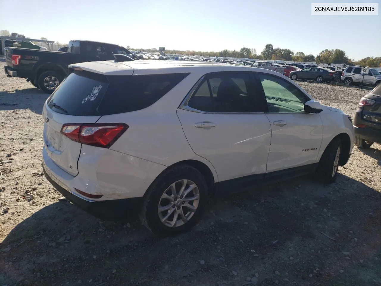 2018 Chevrolet Equinox Lt VIN: 2GNAXJEV8J6289185 Lot: 75014644